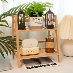 رف خشبي صغير متعدد الاستخدامات